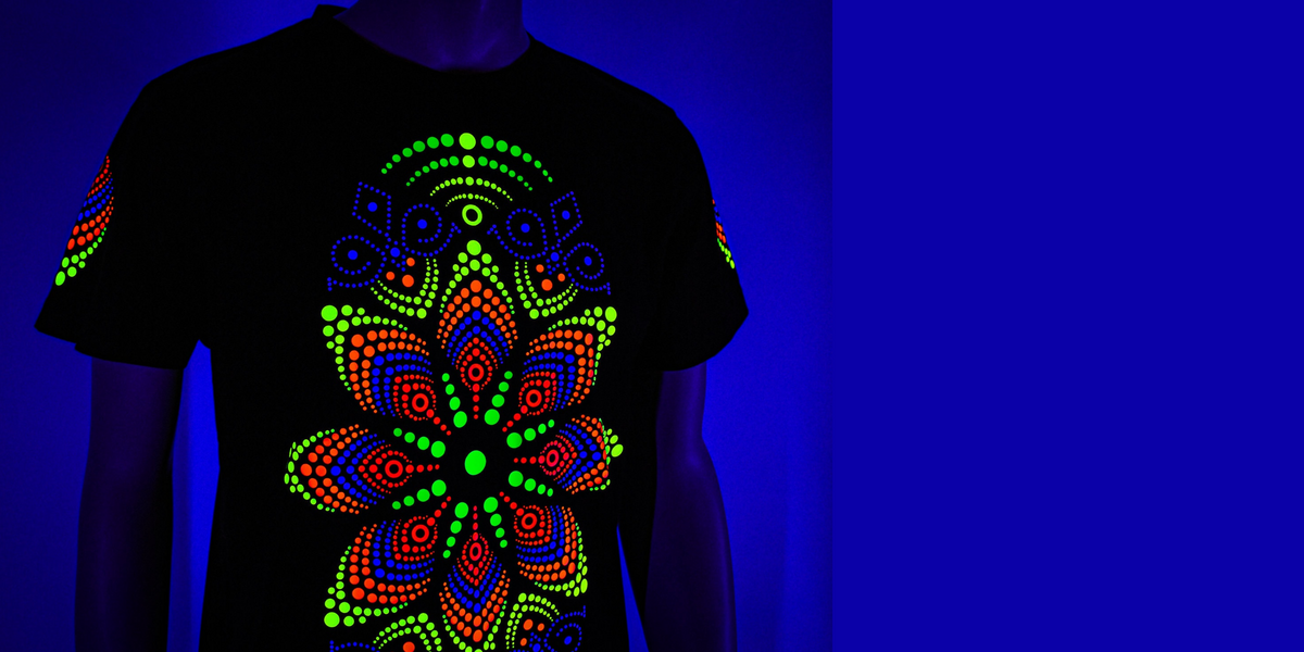 Upload a UV Fluorescent Gang Sheet